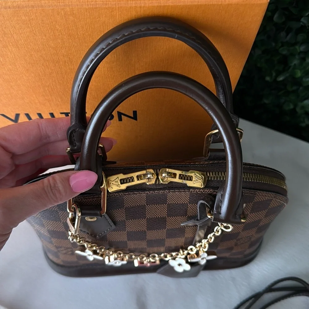 Louis Vuitton Damier Ebene Alma BB Authentic